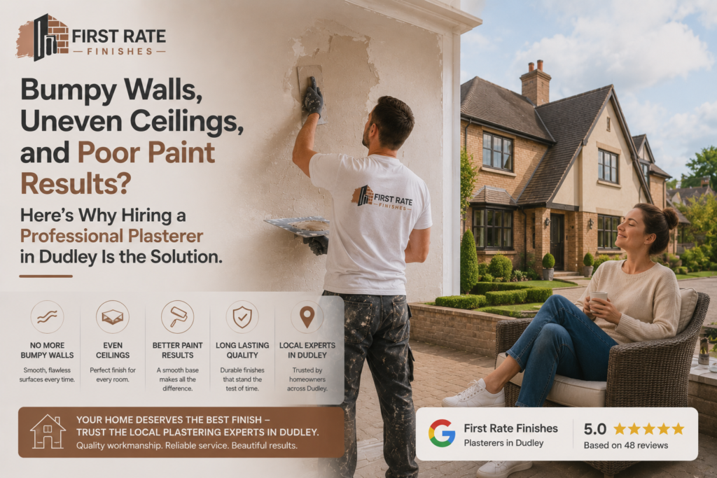 plasterer in dudley